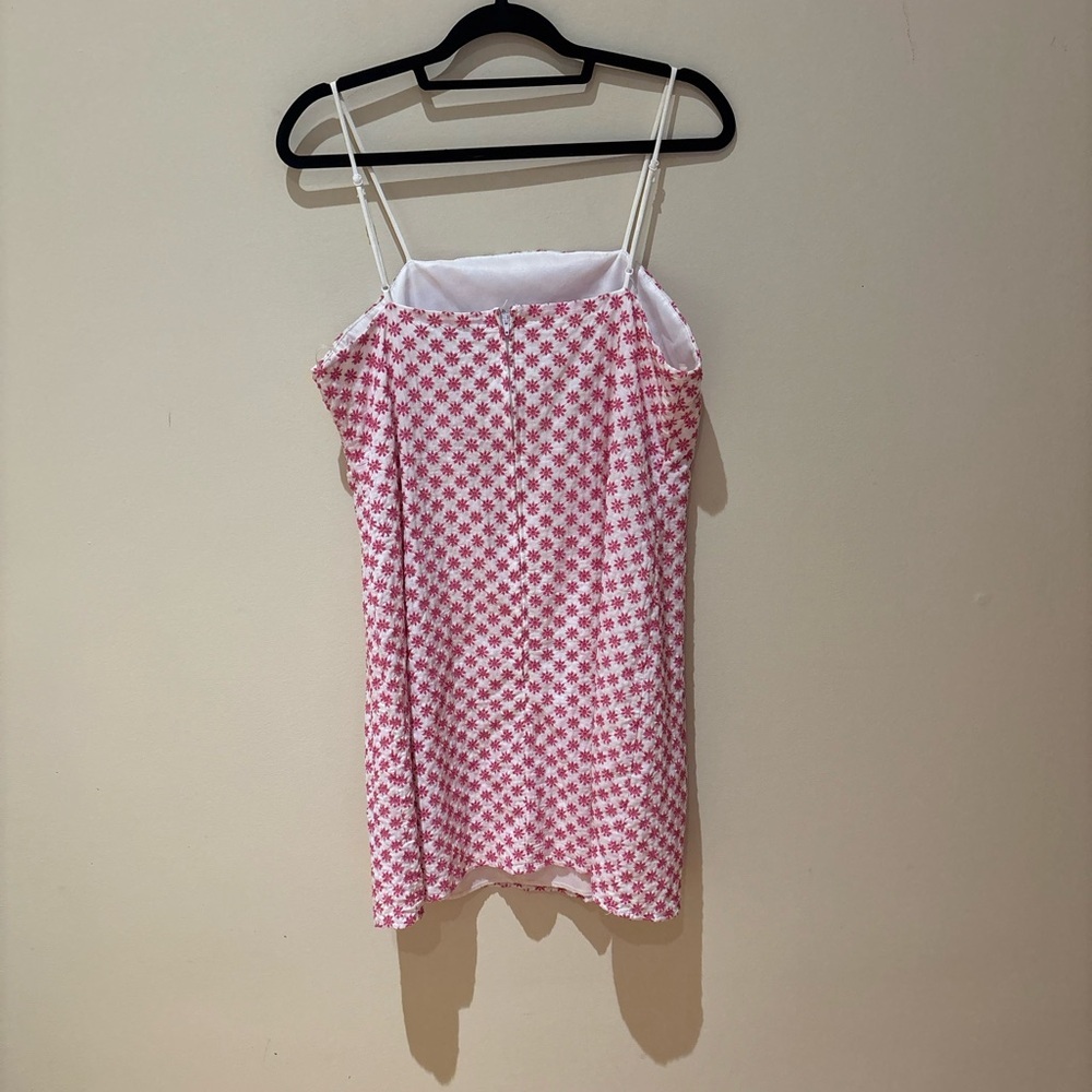 Trixxi Floral Pink and White Dress - Picture 2 of 4